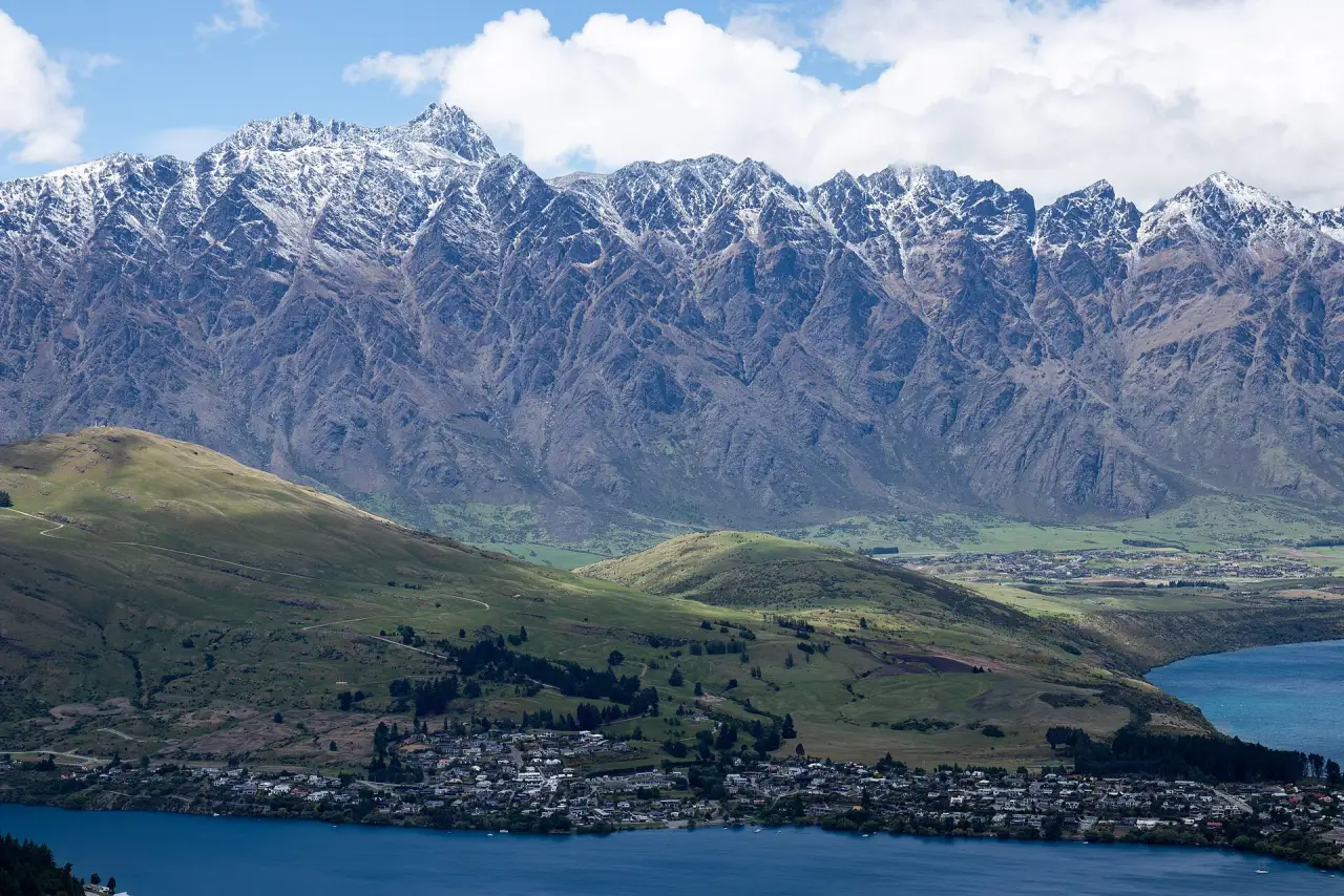 The Remarkables range above Lake Wakatipu