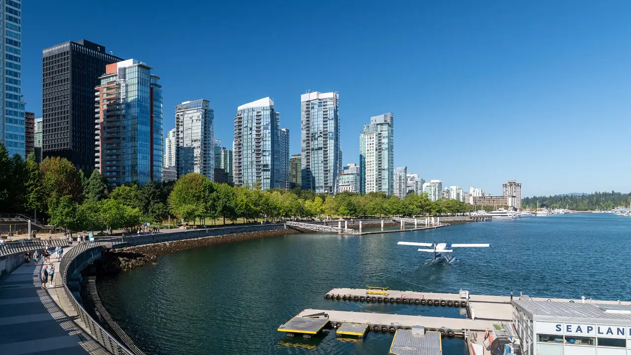 Coal Harbour and the Vancouver skyline