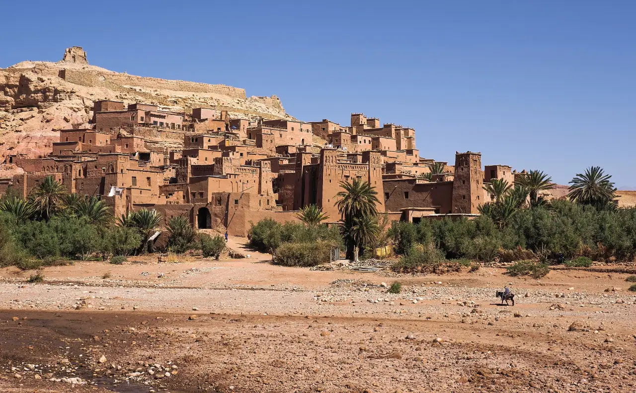 The fortified village of Aït Benhaddou