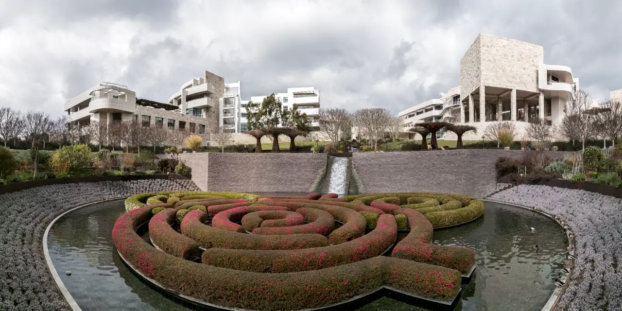 The Central Garden at the Getty Center