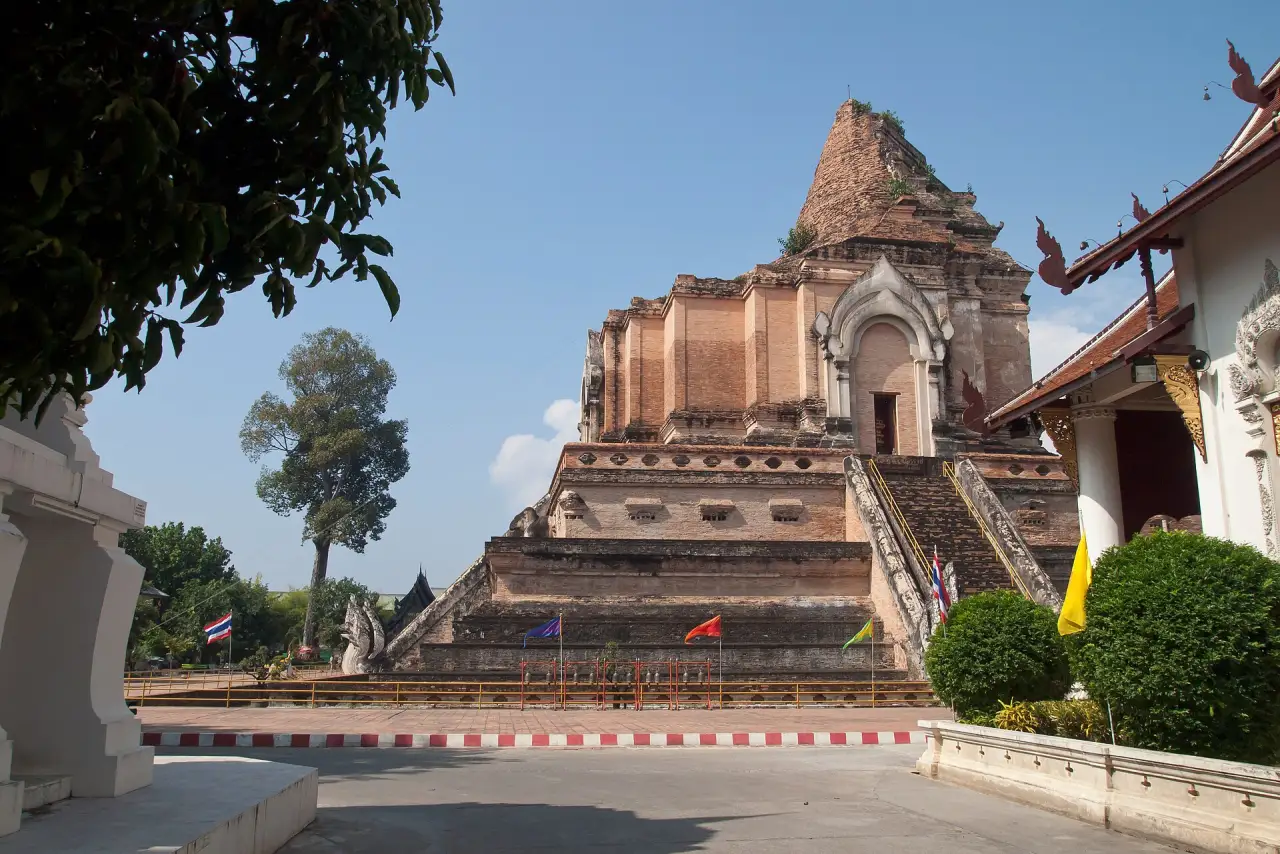 Wat Chedi Luang in Chiang Mai's old city Wat Chedi Luang in Chiang Mai's old city