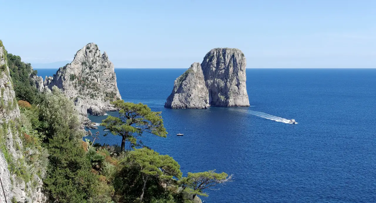 Capri Town and Villa Jovis