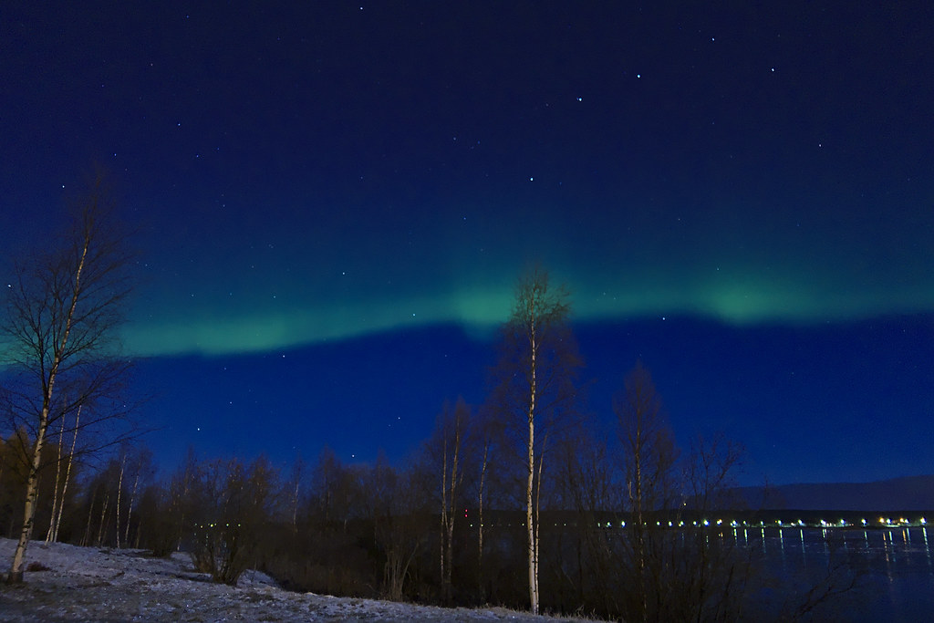 Northern Lights Aurora Chase in Finnish Lapland — detail