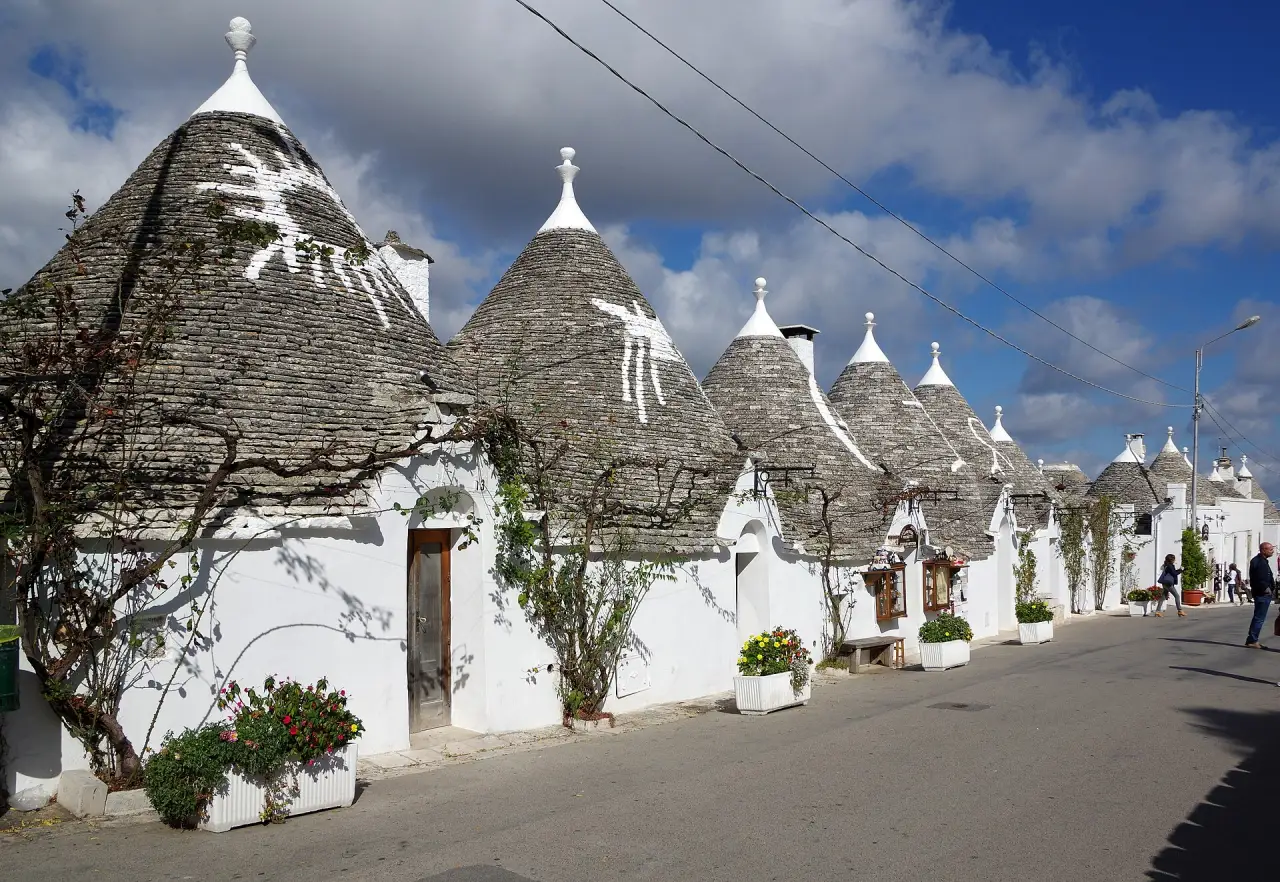 Trulli houses in Alberobello, Puglia