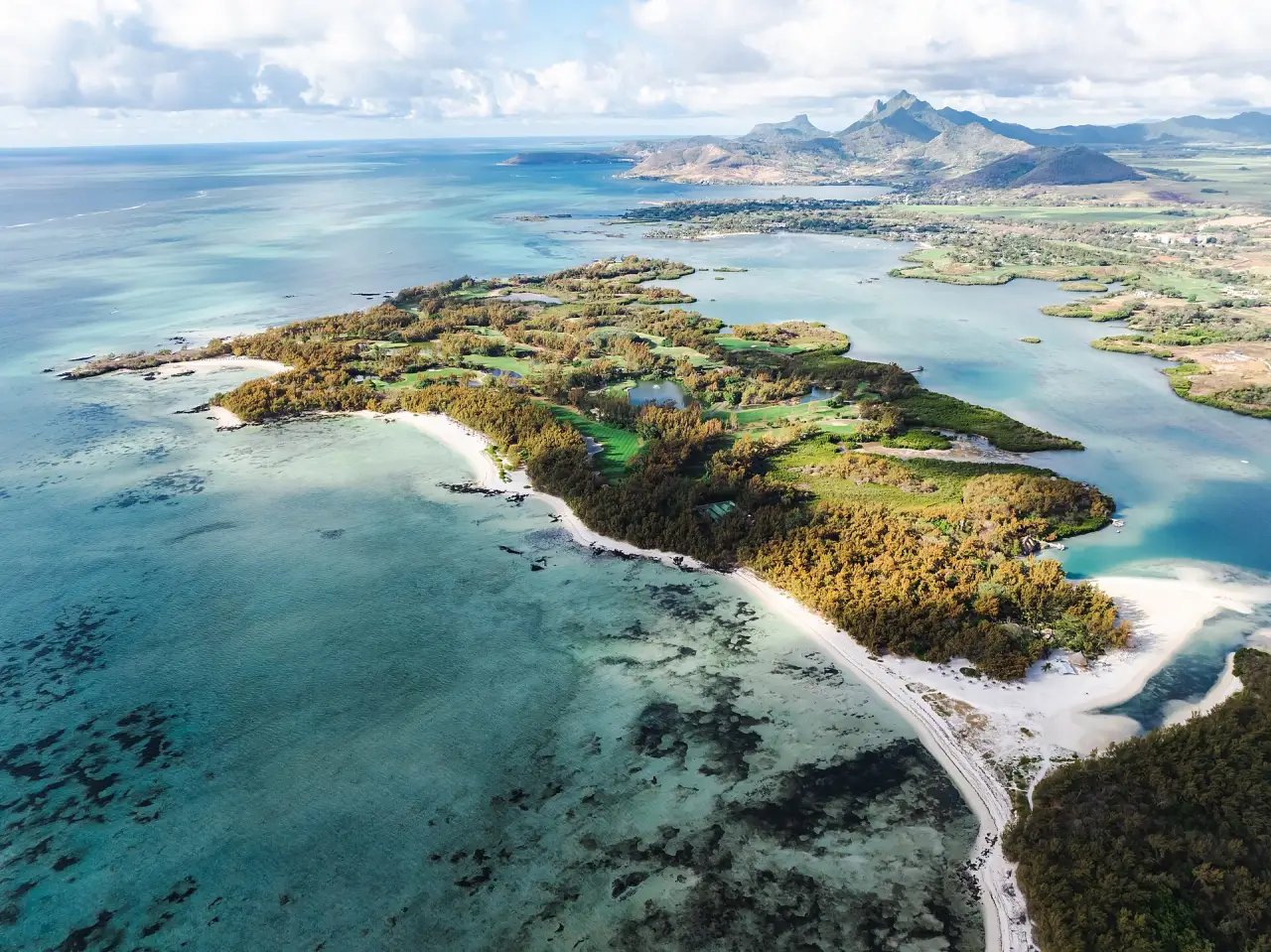 East Coast Lagoon and Ile aux Cerfs, Belle Mare