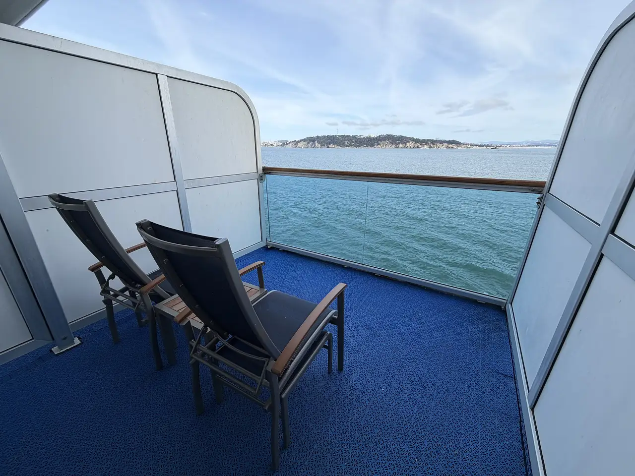 Balcony stateroom with sea views Balcony stateroom with sea views