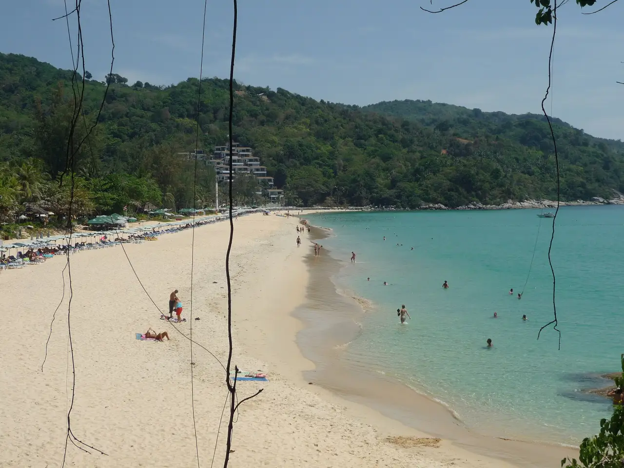 Kata beach on Phuket's west coast Kata beach on Phuket's west coast