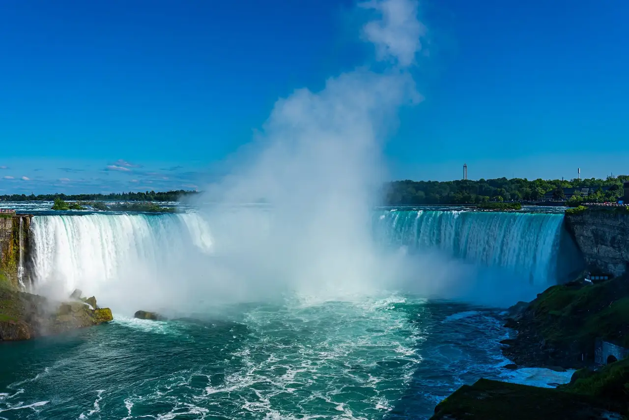 The Horseshoe Falls at Niagara
