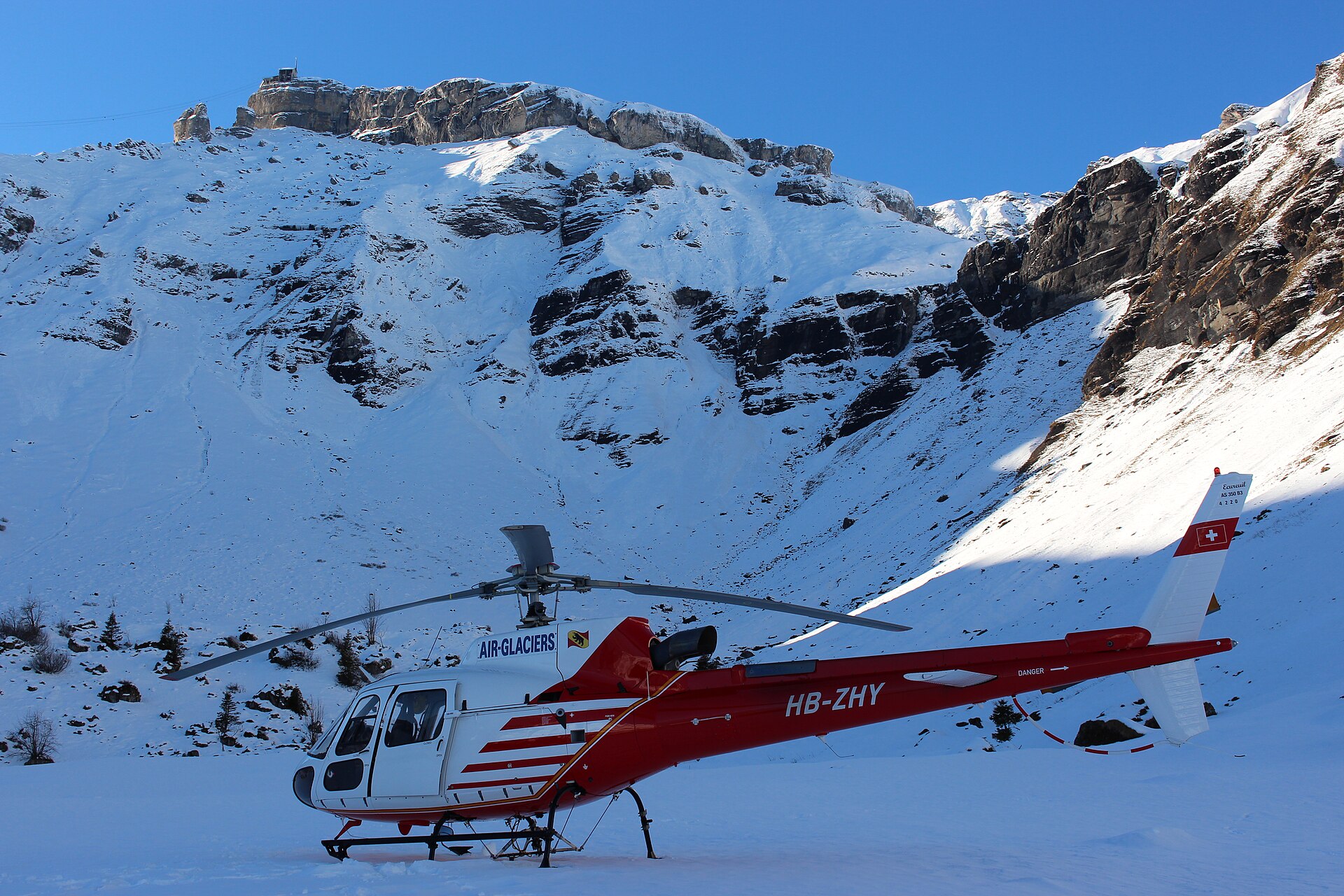 Private Helicopter Flight and Glacier Landing, Swiss Alps