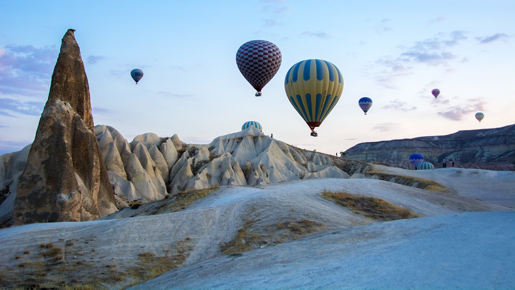 Sunrise Hot-Air Balloon Flight over Cappadocia
