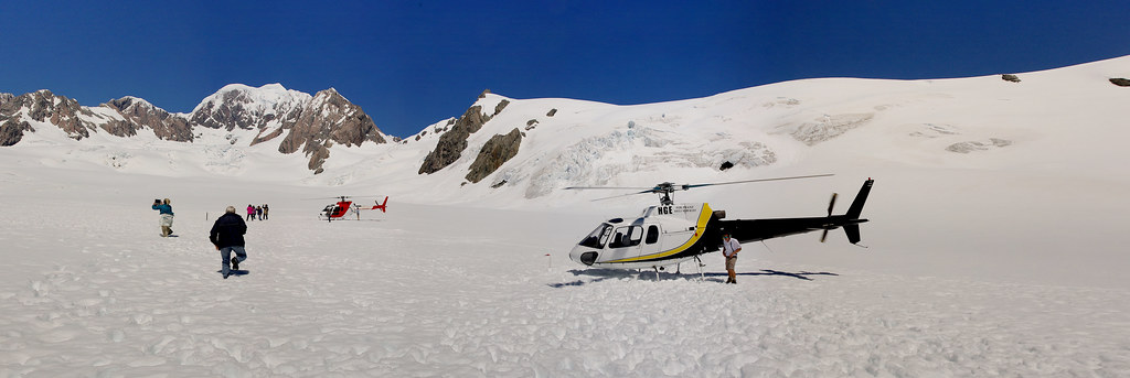 Private Helicopter Flight and Glacier Landing, Swiss Alps — detail