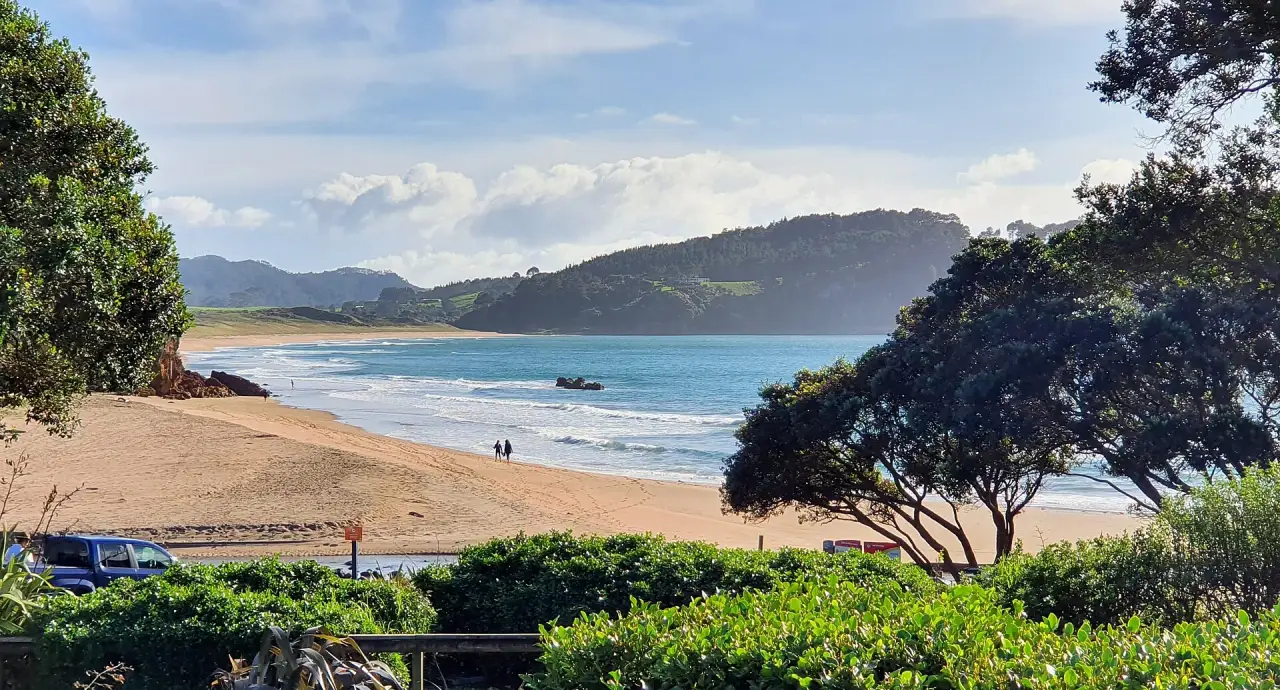 Hot Water Beach on the Coromandel