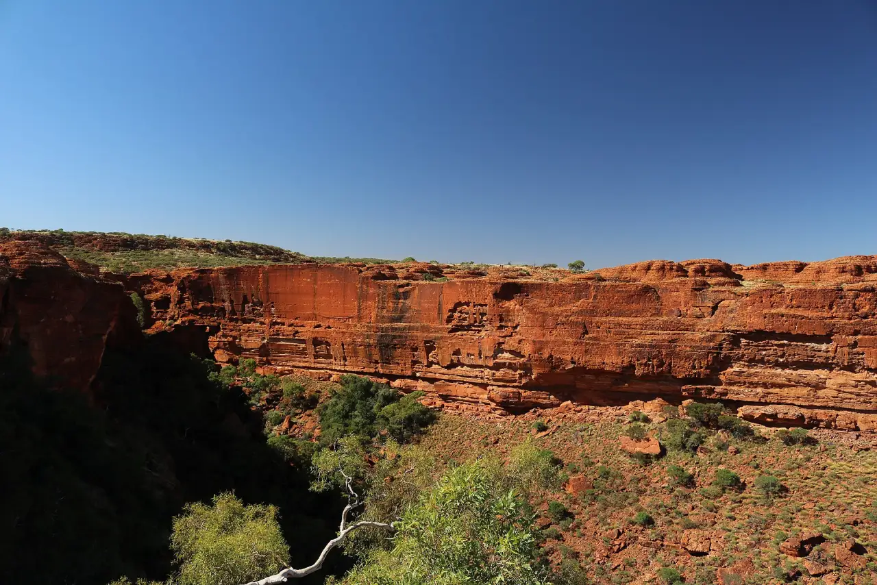 The walls of Kings Canyon, Watarrka National Park