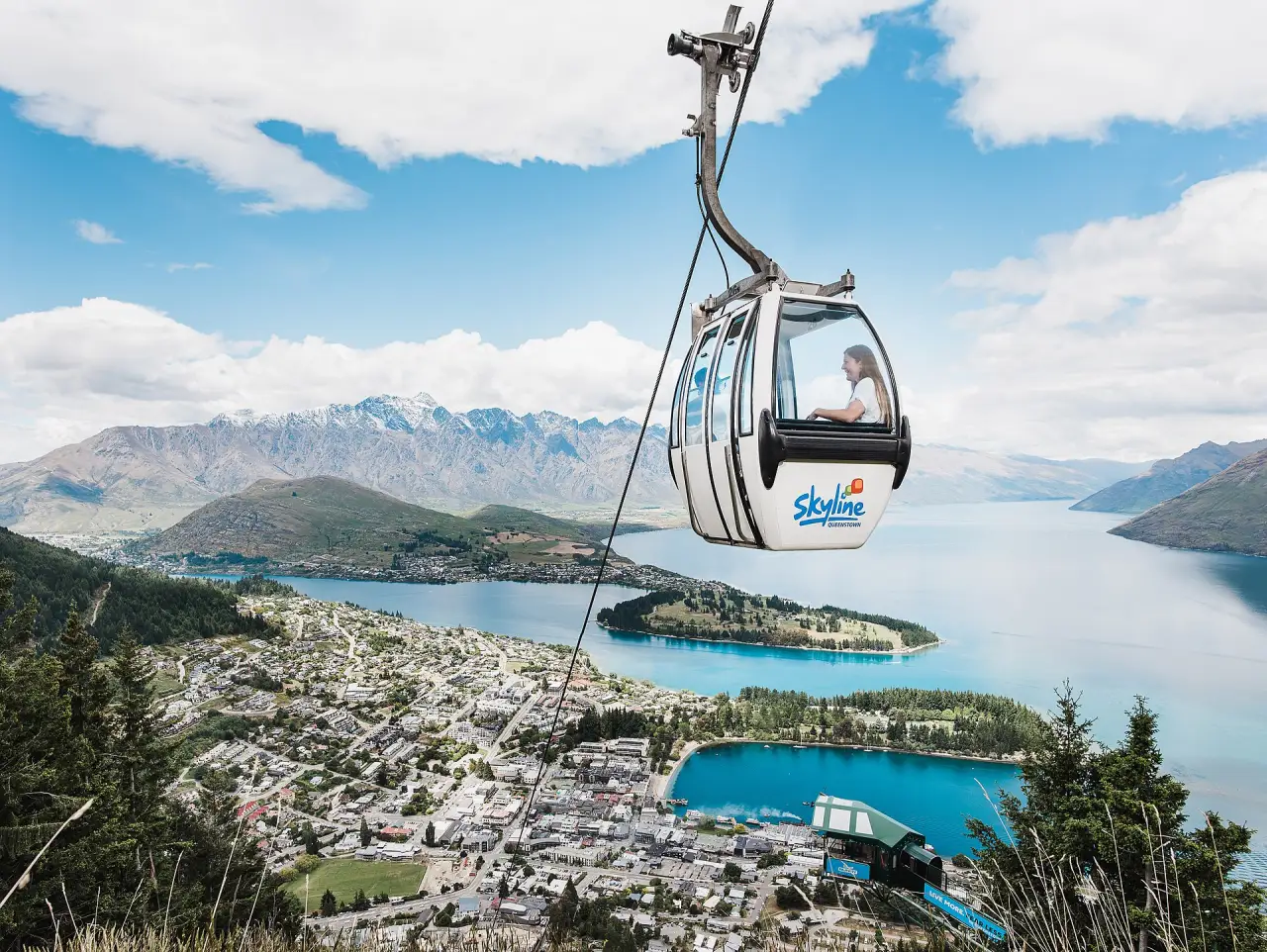 Lake Wakatipu and the Gondola, Queenstown