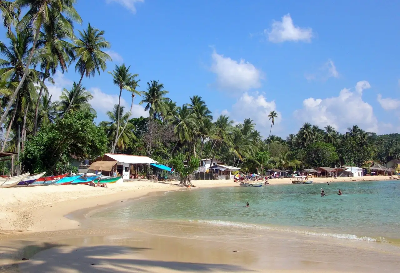 Unawatuna bay, near Galle